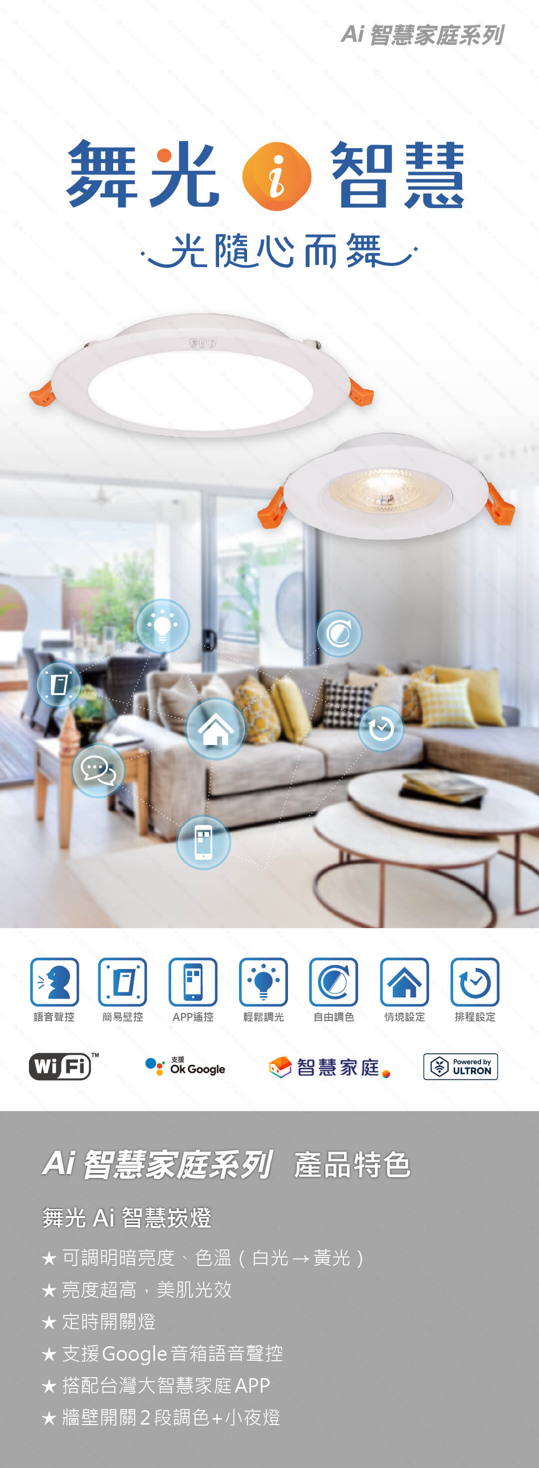 Ai智慧系列-Ai 智慧崁燈(台哥大) -_01